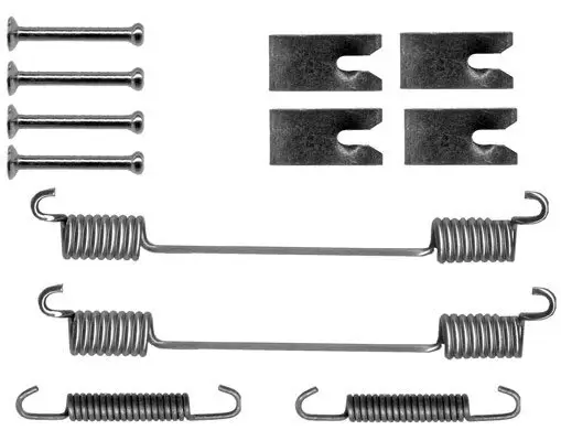 Zubehörsatz, Bremsbacken TRW SFK371