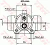 Radbremszylinder TRW BWF137 Bild Radbremszylinder TRW BWF137