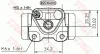 Radbremszylinder Hinterachse links TRW BWF272 Bild Radbremszylinder Hinterachse links TRW BWF272