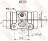 Radbremszylinder TRW BWL201 Bild Radbremszylinder TRW BWL201