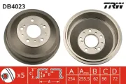 Bremstrommel TRW DB4023