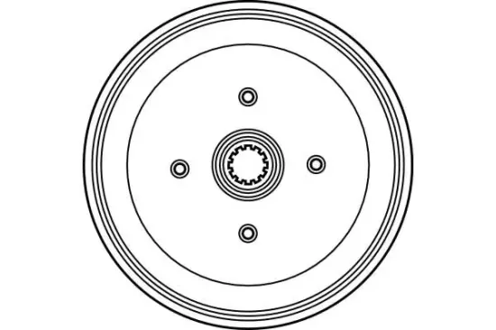 Bremstrommel Hinterachse TRW DB4037 Bild Bremstrommel Hinterachse TRW DB4037