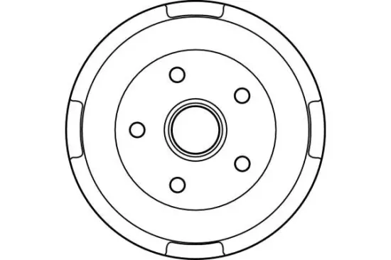 Bremstrommel Hinterachse TRW DB4132 Bild Bremstrommel Hinterachse TRW DB4132