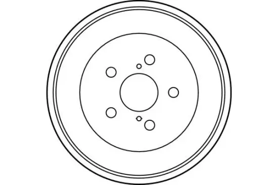 Bremstrommel Hinterachse TRW DB4257 Bild Bremstrommel Hinterachse TRW DB4257