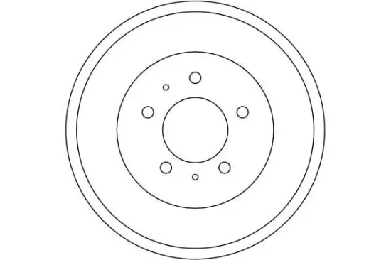Bremstrommel Hinterachse TRW DB4313 Bild Bremstrommel Hinterachse TRW DB4313