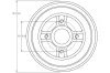 Bremstrommel Hinterachse TRW DB4363MR Bild Bremstrommel Hinterachse TRW DB4363MR