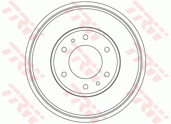 Bremstrommel Hinterachse TRW DB4423