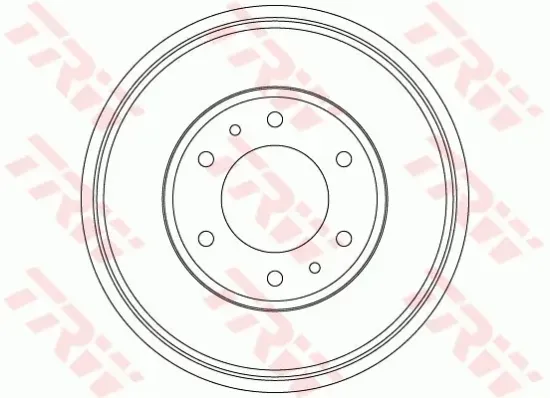 Bremstrommel Hinterachse TRW DB4423 Bild Bremstrommel Hinterachse TRW DB4423