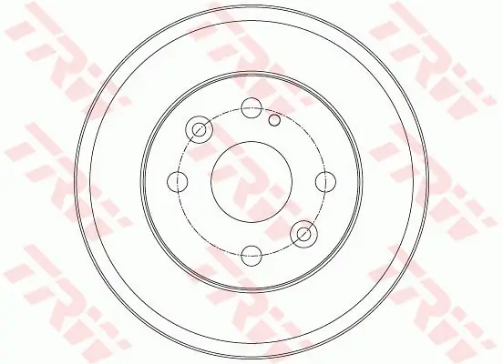 Bremstrommel Hinterachse TRW DB4429