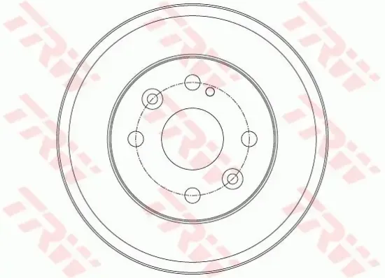 Bremstrommel Hinterachse TRW DB4429 Bild Bremstrommel Hinterachse TRW DB4429