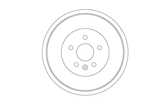 Bremstrommel Hinterachse TRW DB4445 Bild Bremstrommel Hinterachse TRW DB4445