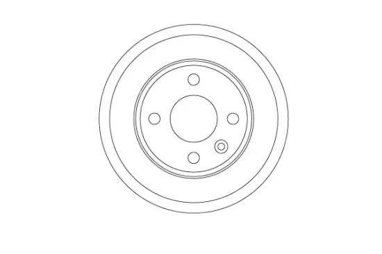 Bremstrommel Hinterachse TRW DB4448 Bild Bremstrommel Hinterachse TRW DB4448
