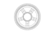 Bremstrommel Hinterachse TRW DB4449