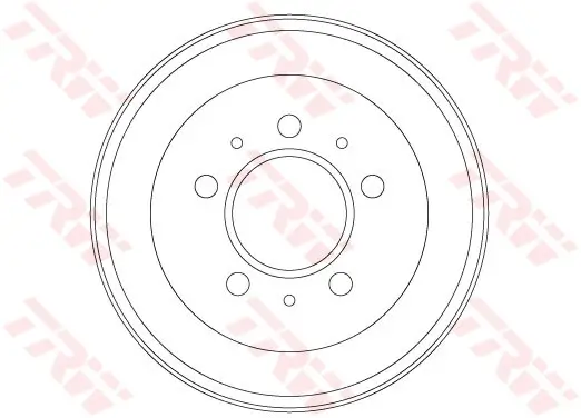 Bremstrommel Hinterachse TRW DB4453 Bild Bremstrommel Hinterachse TRW DB4453
