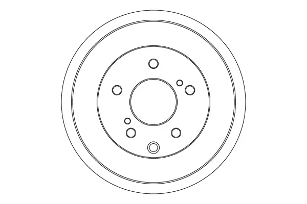 Bremstrommel Hinterachse TRW DB5006