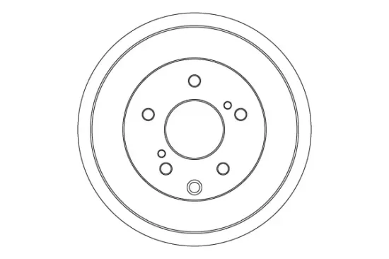 Bremstrommel Hinterachse TRW DB5006 Bild Bremstrommel Hinterachse TRW DB5006