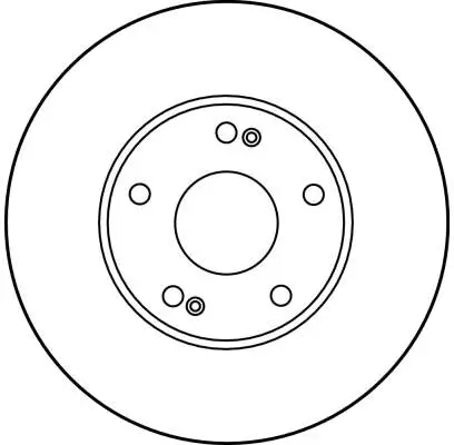 Bremsscheibe Vorderachse TRW DF1036 Bild Bremsscheibe Vorderachse TRW DF1036