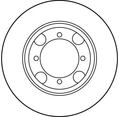 Bremsscheibe Vorderachse TRW DF1428 Bild Bremsscheibe Vorderachse TRW DF1428