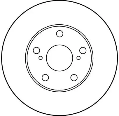 Bremsscheibe Vorderachse TRW DF1431 Bild Bremsscheibe Vorderachse TRW DF1431