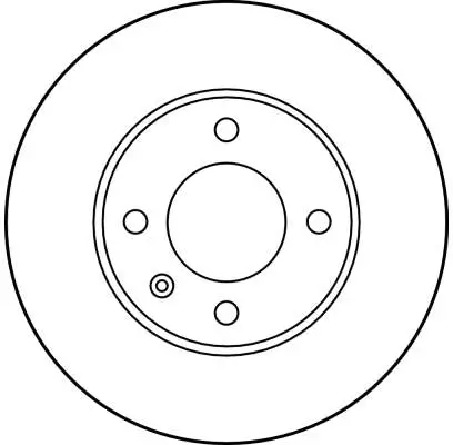 Bremsscheibe Vorderachse TRW DF1517 Bild Bremsscheibe Vorderachse TRW DF1517