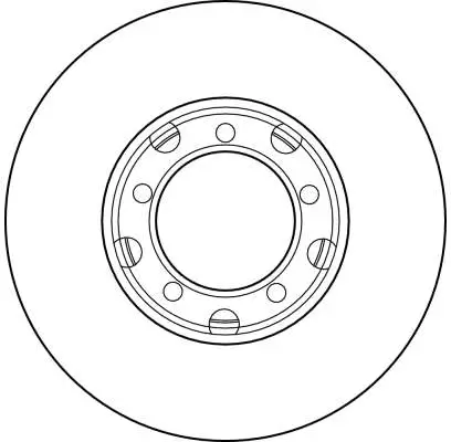 Bremsscheibe Vorderachse TRW DF1577 Bild Bremsscheibe Vorderachse TRW DF1577
