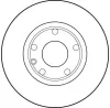 Bremsscheibe Vorderachse TRW DF1596 Bild Bremsscheibe Vorderachse TRW DF1596