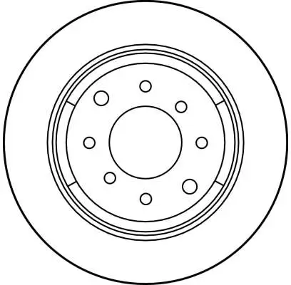 Bremsscheibe TRW DF1701 Bild Bremsscheibe TRW DF1701