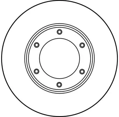 Bremsscheibe Vorderachse TRW DF1967 Bild Bremsscheibe Vorderachse TRW DF1967