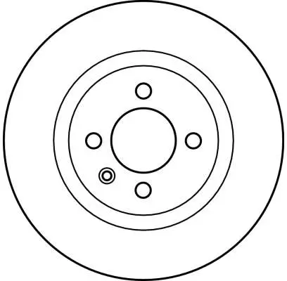 Bremsscheibe Vorderachse TRW DF2631 Bild Bremsscheibe Vorderachse TRW DF2631