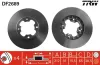Bremsscheibe Vorderachse TRW DF2689 Bild Bremsscheibe Vorderachse TRW DF2689