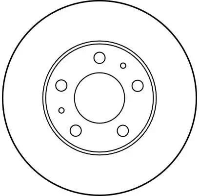 Bremsscheibe TRW DF2721 Bild Bremsscheibe TRW DF2721