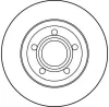 Bremsscheibe Vorderachse TRW DF2730 Bild Bremsscheibe Vorderachse TRW DF2730