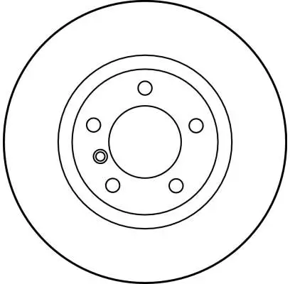 Bremsscheibe Vorderachse rechts TRW DF2732S Bild Bremsscheibe Vorderachse rechts TRW DF2732S