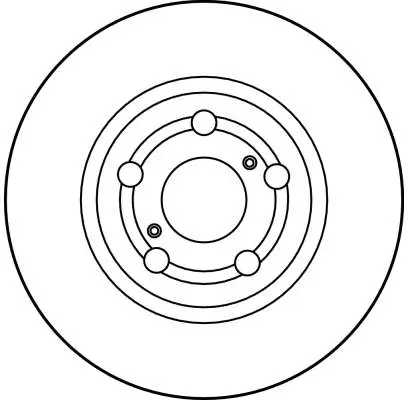 Bremsscheibe TRW DF2742 Bild Bremsscheibe TRW DF2742