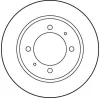 Bremsscheibe Hinterachse TRW DF2784 Bild Bremsscheibe Hinterachse TRW DF2784