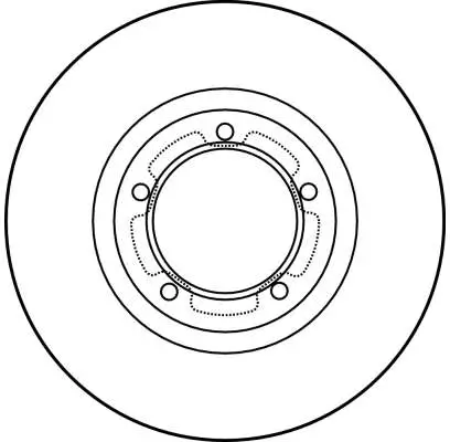 Bremsscheibe TRW DF2786 Bild Bremsscheibe TRW DF2786