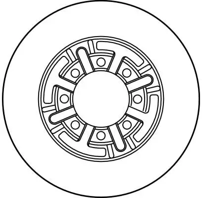 Bremsscheibe TRW DF2787 Bild Bremsscheibe TRW DF2787