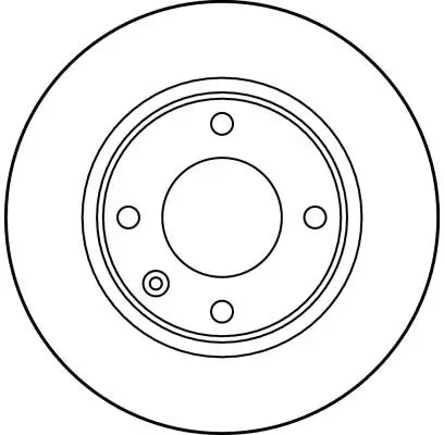 Bremsscheibe Hinterachse TRW DF2799 Bild Bremsscheibe Hinterachse TRW DF2799