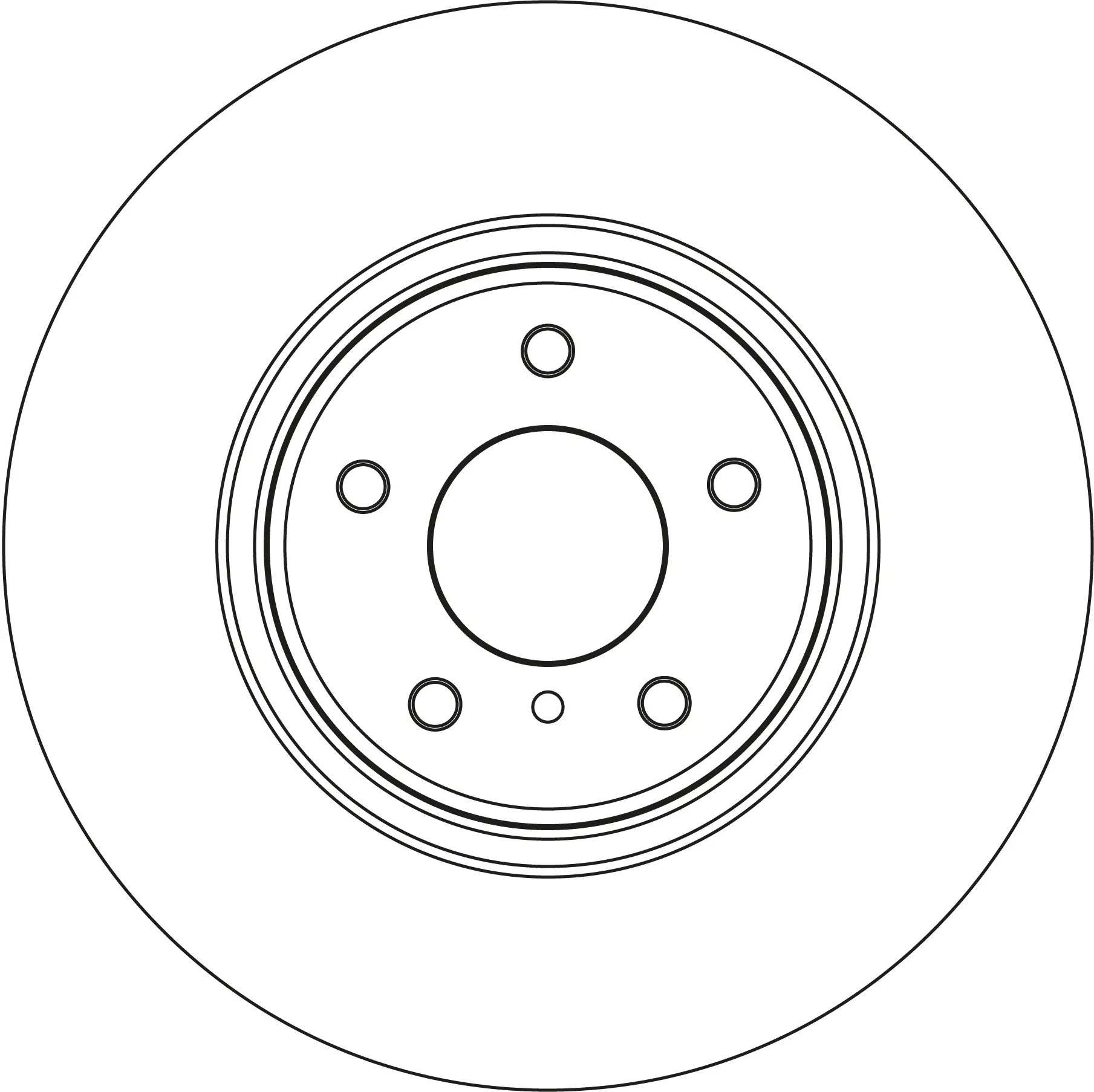 Bremsscheibe Vorderachse TRW DF3925S