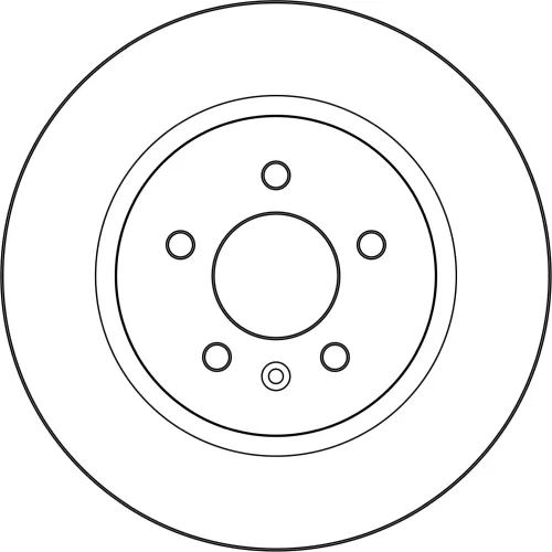 Bremsscheibe Hinterachse TRW DF3936S Bild Bremsscheibe Hinterachse TRW DF3936S