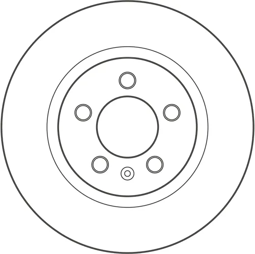 Bremsscheibe Hinterachse TRW DF3946 Bild Bremsscheibe Hinterachse TRW DF3946
