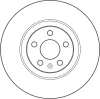 Bremsscheibe Vorderachse TRW DF3959S