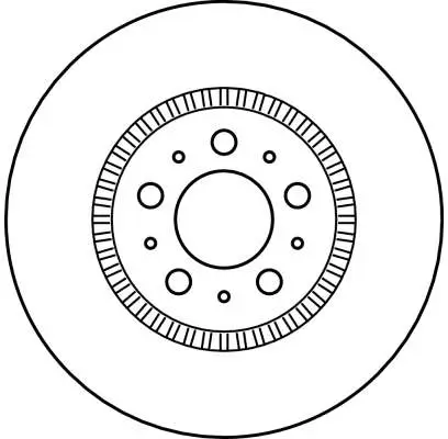 Bremsscheibe Vorderachse TRW DF4053S Bild Bremsscheibe Vorderachse TRW DF4053S