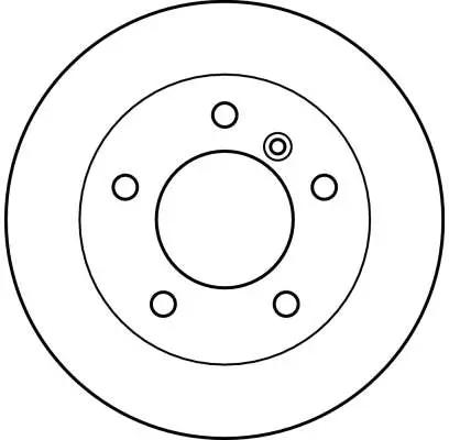 Bremsscheibe Hinterachse TRW DF4088S Bild Bremsscheibe Hinterachse TRW DF4088S