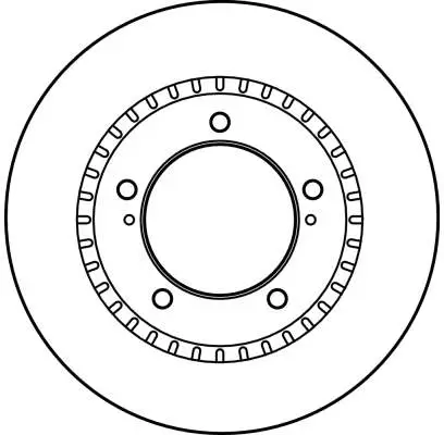 Bremsscheibe Vorderachse TRW DF4156 Bild Bremsscheibe Vorderachse TRW DF4156