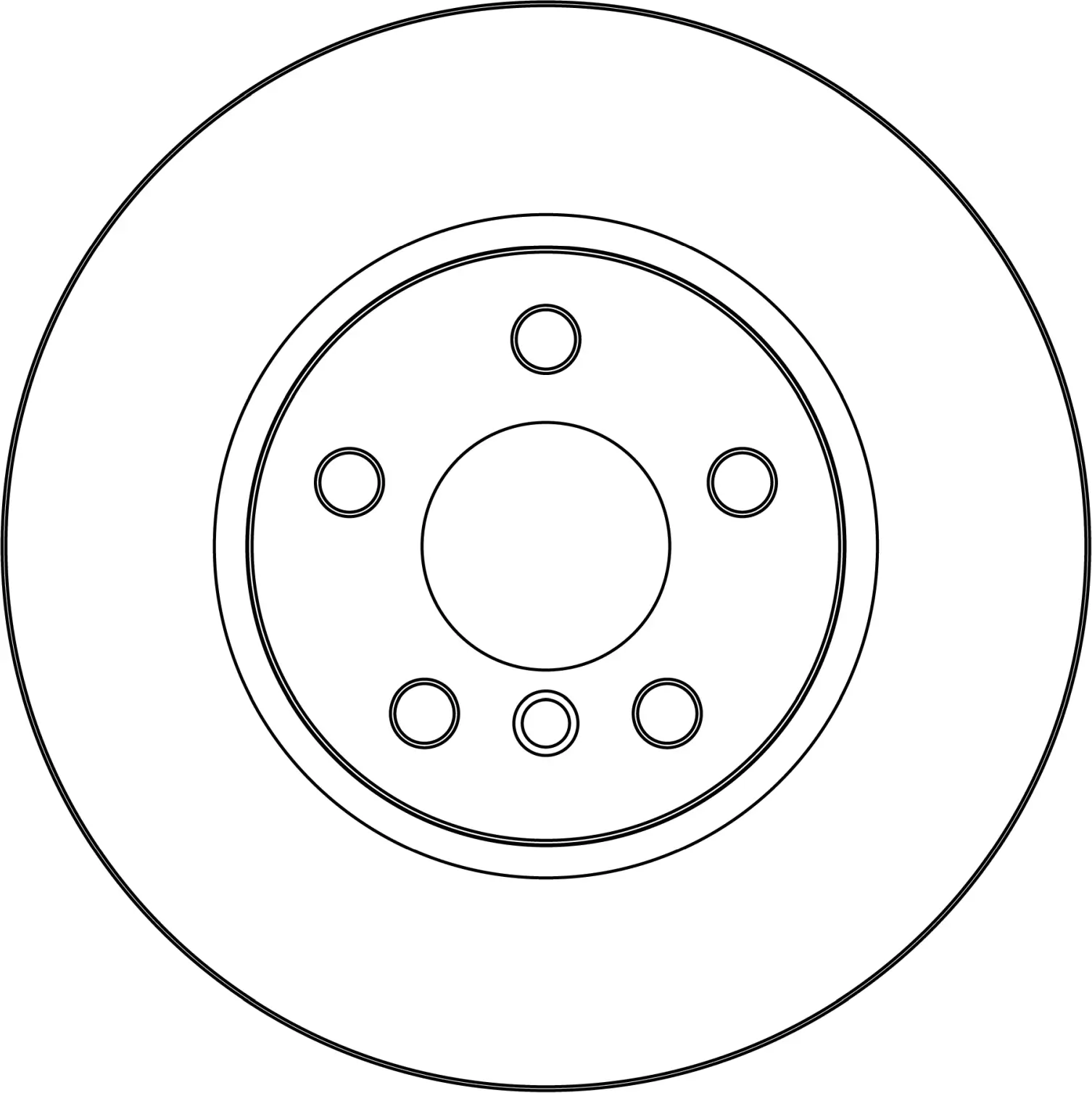 Bremsscheibe Vorderachse TRW DF4177