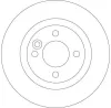 Bremsscheibe Hinterachse TRW DF4198 Bild Bremsscheibe Hinterachse TRW DF4198