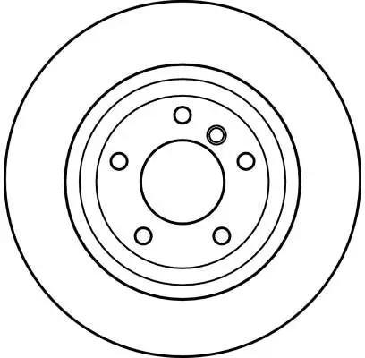Bremsscheibe Hinterachse TRW DF4212 Bild Bremsscheibe Hinterachse TRW DF4212