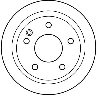 Bremsscheibe Vorderachse TRW DF4224 Bild Bremsscheibe Vorderachse TRW DF4224