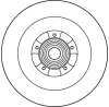 Bremsscheibe Hinterachse TRW DF4228BS Bild Bremsscheibe Hinterachse TRW DF4228BS